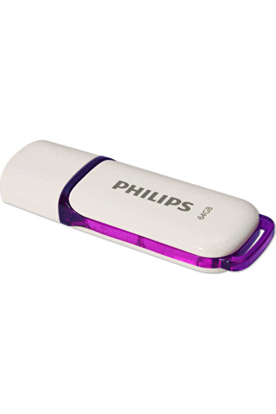 Philips Σνόου Σετ 2 τεμαχίων 64GB USB 2.0 Στικάκι Μωβ
