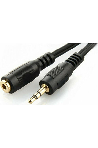 Cablexpert Καλώδιο Jack 3.5mm, Αρσενικό 3.5mm - Θηλυκό 3.5mm, Μαύρο, 5μ, CCA-...