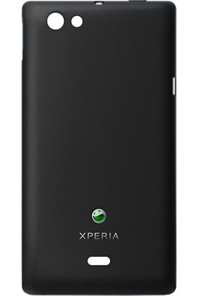 Sony Ανταλλακτικό Πίσω Κάλυμμα Μαύρο για Xperia Miro