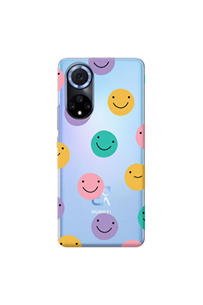 Other Huawei Nova 9 Colorful smiles Transparent Silicone TPU Θήκη
