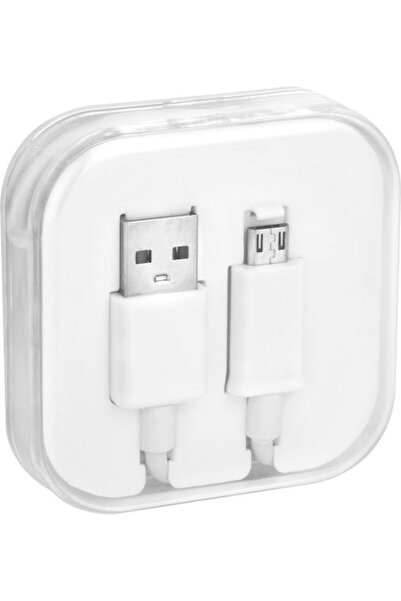 Other Καλώδιο Partner Tele 1μ Κανονικό USB 2.0 σε micro USB Λευκό (59116)