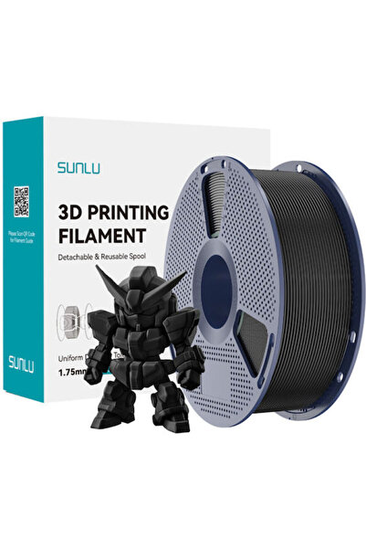 Sunlu PLA+ 2.0 Νήμα Εκτυπωτή 3D 1.75mm Μαύρο
