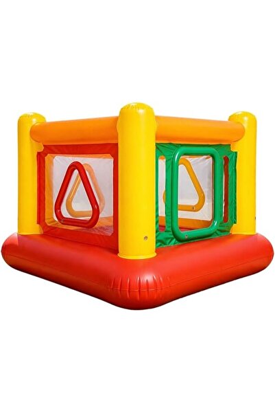 Generic Inflatable Bounce Toy for Kids, Multicolor, PVC Plastic, 160x160x119 cm