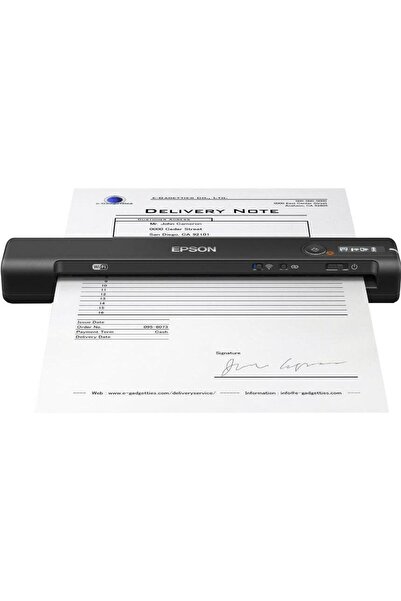 EPSON Mobile Scanner, WorkForce ES-60W, Black