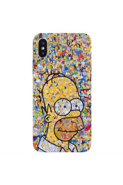 Other Apple iPhone Xs Max Simpsons Transparent Silicone TPU Θήκη