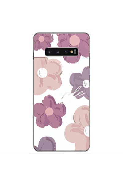Other Samsung S10 Plus Flowers 2 Transparent Silicone TPU Θήκη
