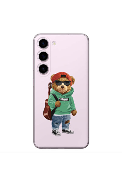 Other Samsung S23 Plus Summer Tedy Transparent Silicone TPU Θήκη