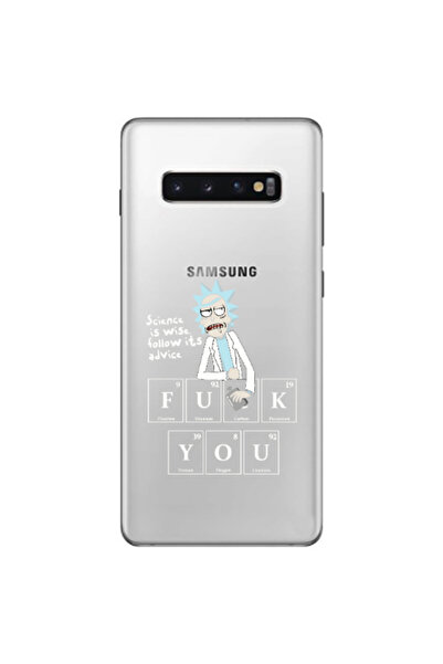 Other Samsung S10 Plus Rick Scince is wise Transparent Silicone TPU Θήκη