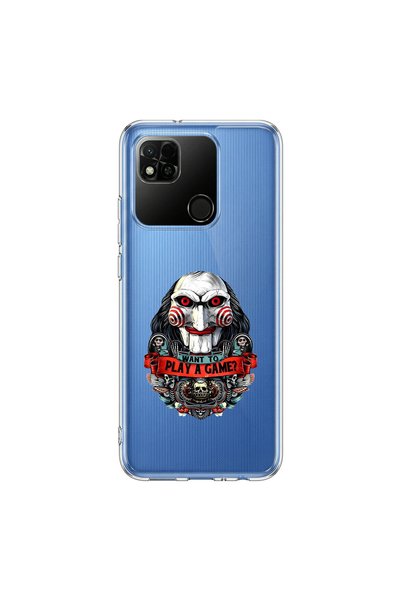 PPKin Redmi 10A Compatible Horror 7 Design Transparent Case