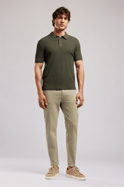 Lee Cooper LONCE Erkek Slim Tapered Fit Pantolon Yeşil