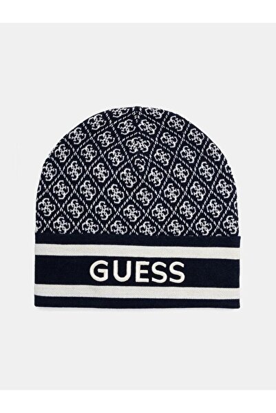 Guess Sevyn 4G Logo Kadın Yün Karışımlı Bere