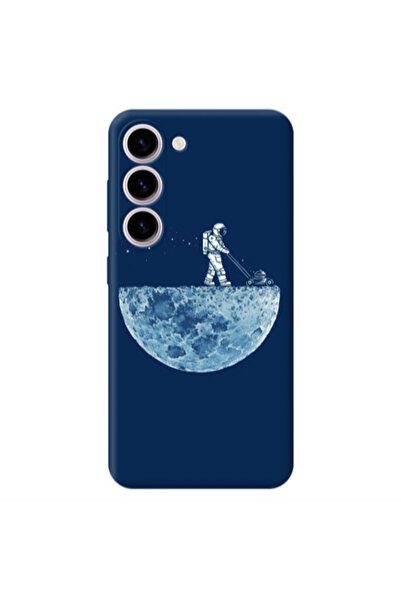 Other Samsung S23 Plus Mowing the moon Transparent Silicone TPU Θήκη