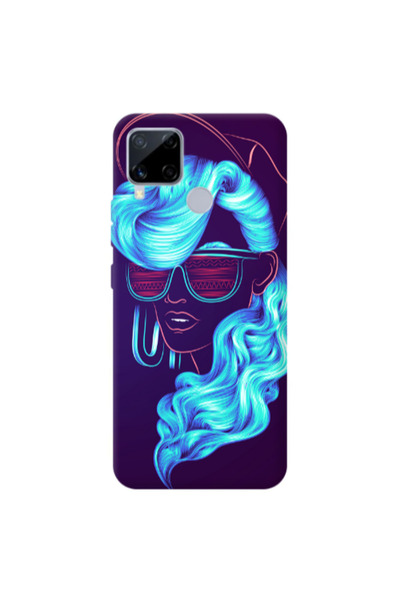 Other Realme C25 Hatted style Transparent Silicone TPU Θήκη