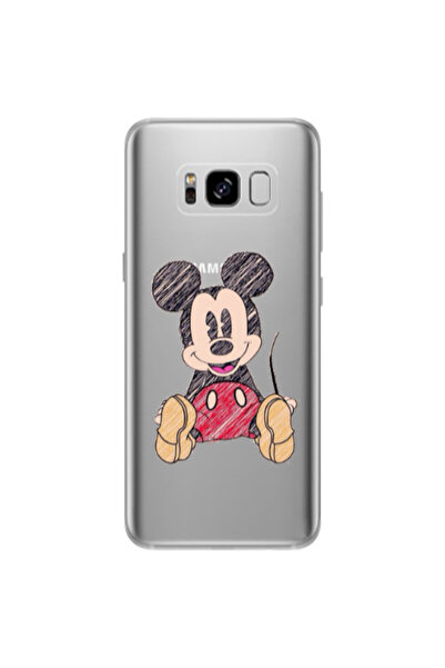 Other Samsung S8 Plus Mickey mouse 2 Transparent Silicone TPU Θήκη