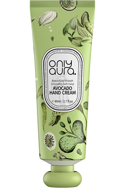 ONLY Onlyaura Avocado Hand Cream 80ML, Intense Nourishment for Soft, Smooth H...