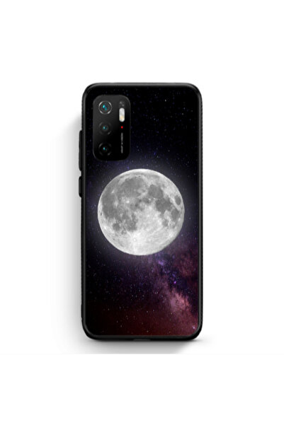 Other Xiaomi Poco M3 Pro Moon and stars Black Glossy Θήκη