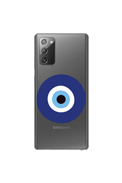 Other Samsung Note 20 Evil eye bead Transparent Silicone TPU Θήκη