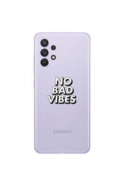 Other Samsung A32 4G No bad vibes Transparent Silicone TPU Θήκη