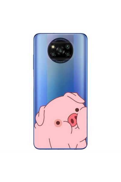 Other Xiaomi Poco X3 /X3 Pro Piggy 1 Transparent Silicone TPU Θήκη