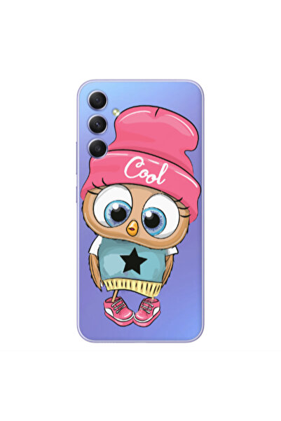 Other Samsung A34 Cool Star Transparent Silicone TPU Θήκη