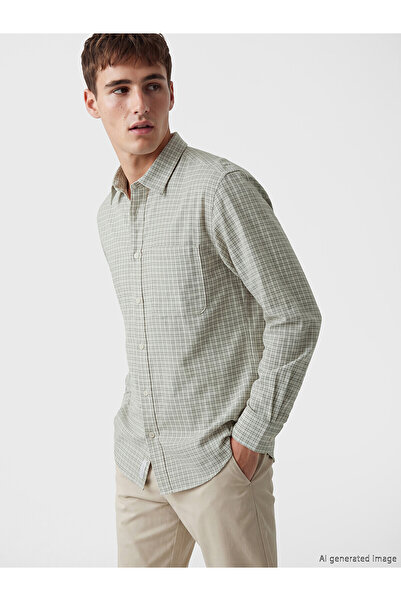 LC Waikiki Ozmarka New Season Regular Fit Plaid Men's Shirt