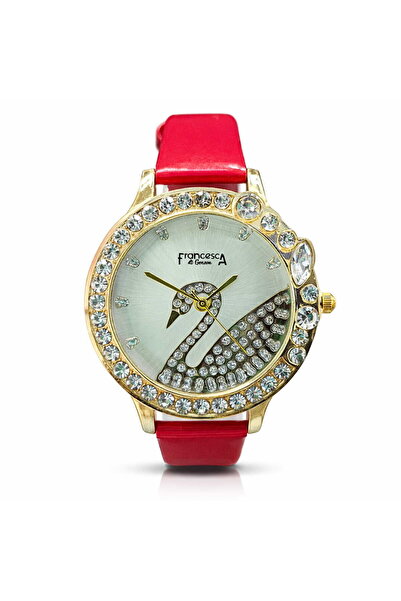 Watch Elegant red ladies watch, Francesca di Geneva, FF174