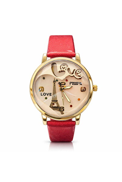 Watch Elegant red ladies watch, Francesca di Geneva, FF166
