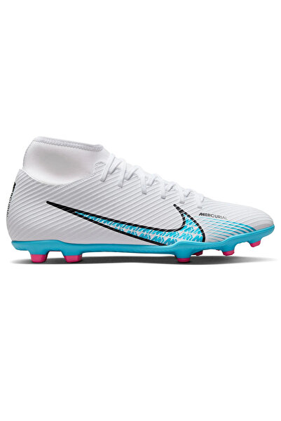 Nike Mercurial Superfly 9 Club FG/MG Erkek Futbol Krampon Beyaz/Mavi DJ5961-146