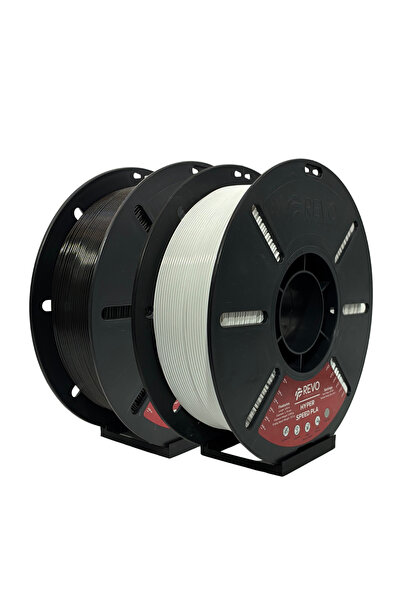 REVO FİLAMENT Revo Hyper Speed Pla Siyah Beyaz 2'Lİ SET 1.75mm (2kg)