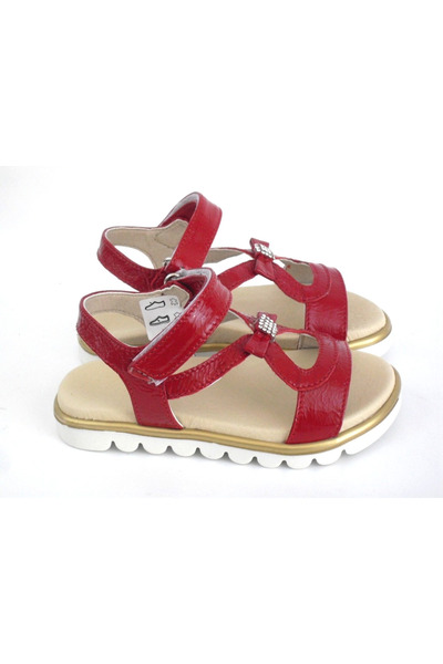 Lui Shoes Sandals' sandals, ELSA 6S106, Lui Shoes, 100% natural Leather , red
