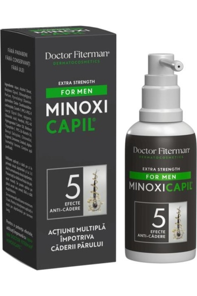 Verset Parfums Spray impotriva caderii parului pentru barbati Minoxicapil Men...
