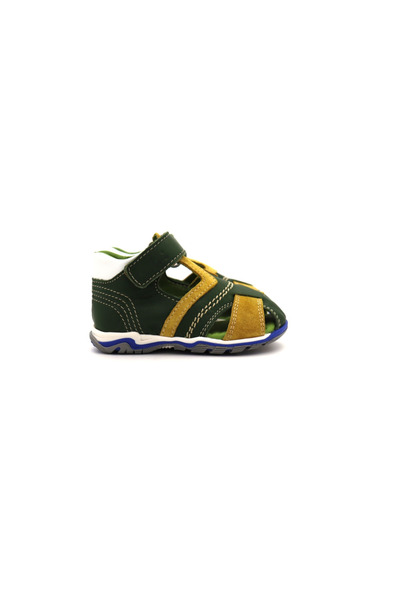 Lui Shoes Sandale copii, SIMBA 3S386, Lui Shoes, 100% piele naturala, verde f...