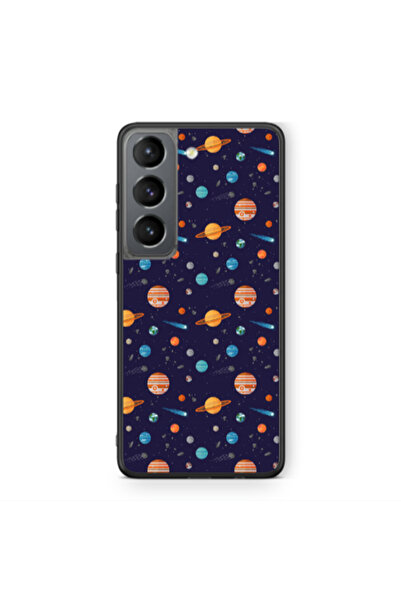 Other Samsung S21 Planets Black Glossy Θήκη