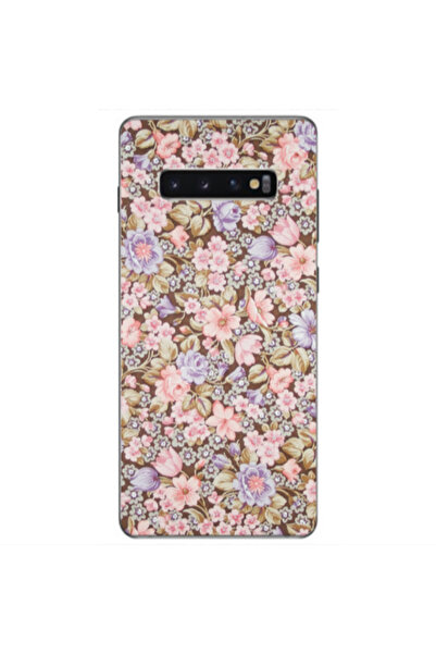 Other Samsung S10 Plus Blue Roses Transparent Silicone TPU Θήκη