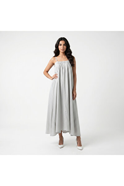Chrisbella Women’s Tie-Dye Sleeveless Maxi Dress with Spaghetti Straps