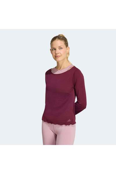 adidas Motion Ls Kadın Spor T-shirt KV4046