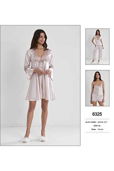Kadın 2'li Pijama Takımı Siyah PC9069