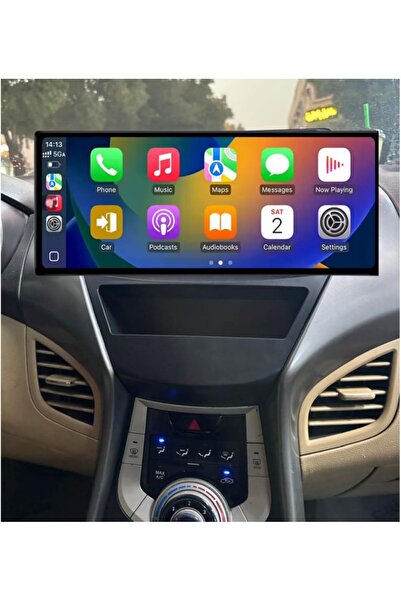 Carplayer شاشة أندرويد لسيارة إلنترا مقاس 12 بوصة موديل 2012-2013، 4 جيجابايت...