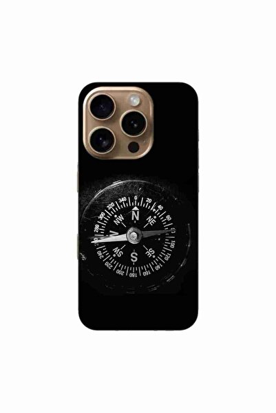 OEM Калъф, съвместим с Apple iPhone 16 Pro, силиконов гел TPU, с винтидж комп...