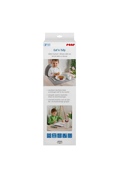 reer Anti-slip plate mat for babies, made of heat-resistant silicone, 41.5 x ...