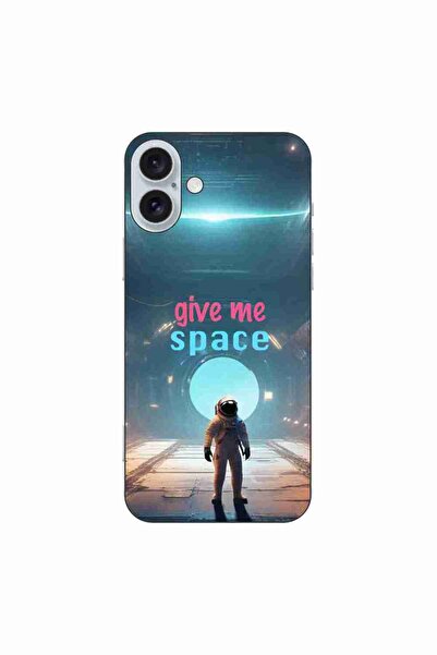 OEM Калъф, съвместим с Apple iPhone 16 Plus, силиконов гел TPU модел, с надпи...