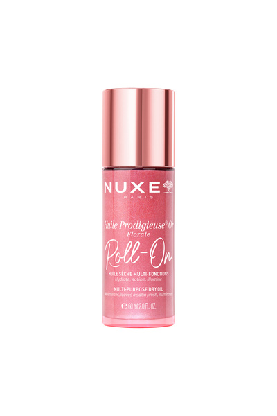 Nuxe Çok Amaçlı Çiçek Kokulu Işıltılı Roll-on Kuru Yağ (Yüz, Vücut, Saç)