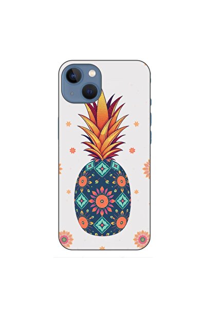 OEM Θήκη συμβατή με Apple iPhone 13 από σιλικόνη gel TPU με σχέδιο λουλουδιών...