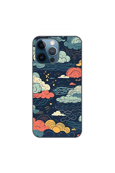 OEM Husa compatibila cu Apple iPhone 12 Pro Silicon Gel Tpu Model Mystic Nigh...