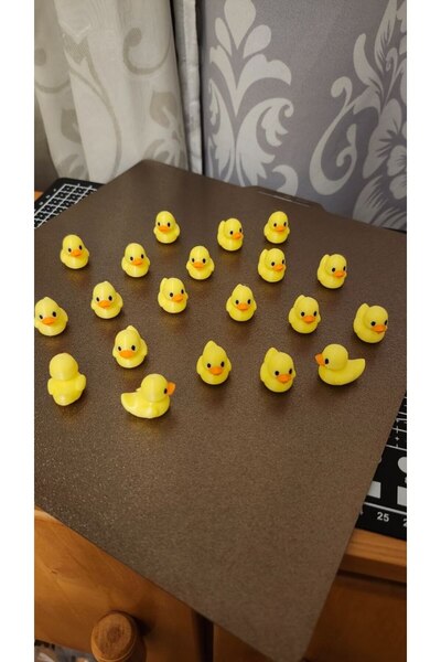 Figyfun Mini sevimli duck ordekler 5 adet | Hayvan Figür Oyuncak