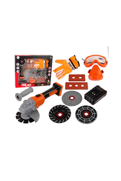 PlayFun Jucărie Set Scule Polizor Unghiular Electric Interactiv Cadou Copii