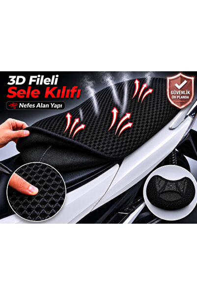 Vi Caro Daelim S2 125 Motorcycle Saddle Cover 3D Mesh Saddle Cover Breathable...