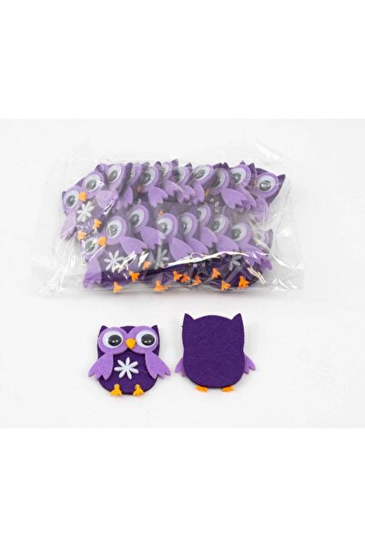 OEM Ornament Textil 20/Set Bufnita Mov