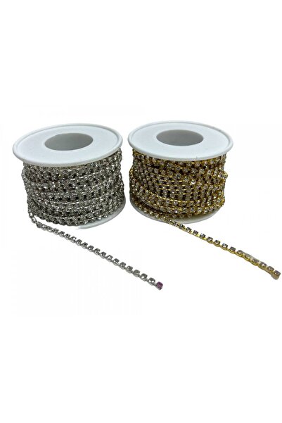 OEM Sheer Rhinestone Bead 3 Mm/9m Silver