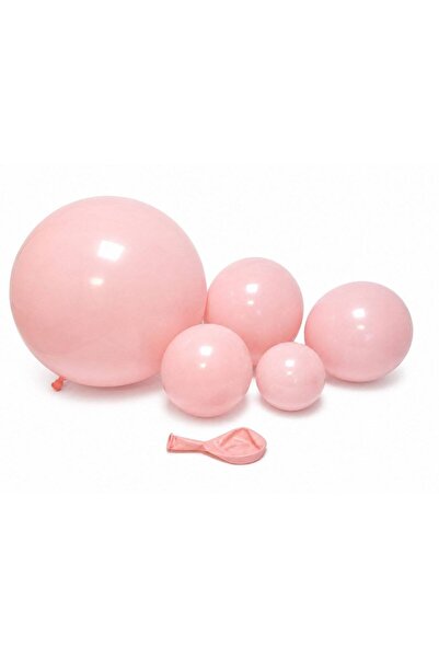 OEM Matte Balloons TX 48 Salmon Pink 5"-100/ Top Bottom Set